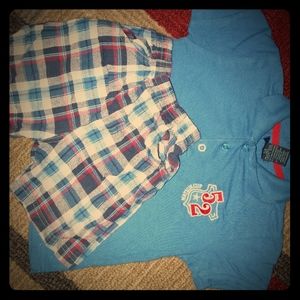 Teddy Boom 24mon short set